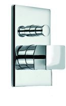 F903-6TK - Pressure Balance Mixer with Diverter and Cube Handle Trim Kit Artos US Brushed Nickel