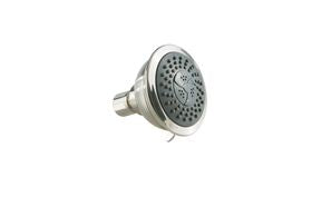 F902-17 - Four Function Shower Head Round Artos US Brushed Nickel