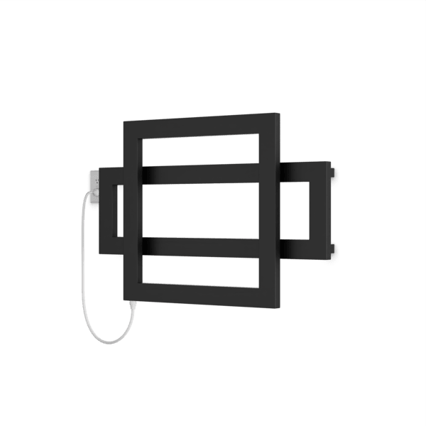 C06090P - Cadiz Towel Dryer 23.5" x 35.5" Plug-In Artos US Matte Black 