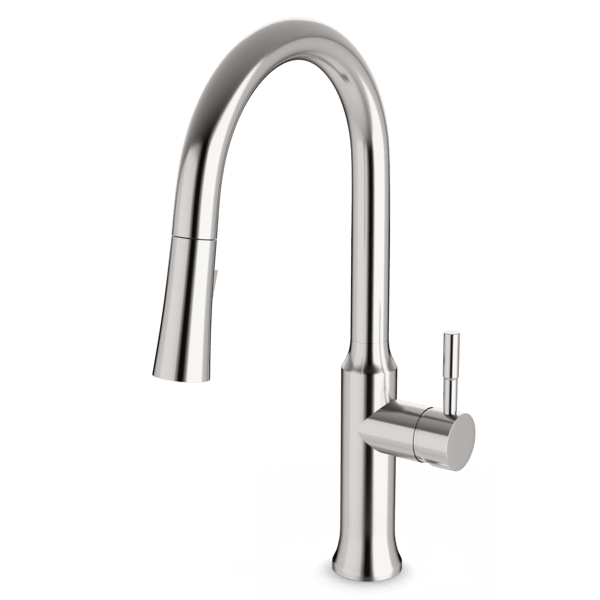 F100139 - Transitional Kitchen Faucet with Pulldown Spray 十年信誉品牌 幸运澳洲五分彩开奖结果网 US Brushed Nickel