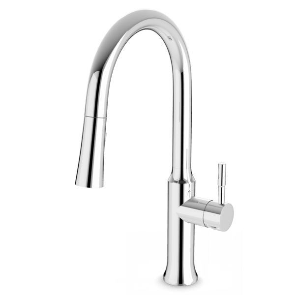 F100139 - Transitional Kitchen Faucet with Pulldown Spray 十年信誉品牌 幸运澳洲五分彩开奖结果网 US Chrome
