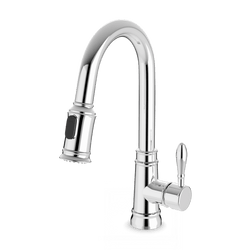 F100140 - Classic Kitchen Faucet with Pulldown Spray Artos US Chrome