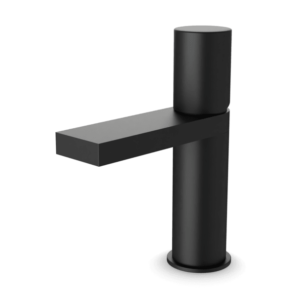 F301-2 - Otella Square & Round Single Hole Lavatory Faucet Artos US Black