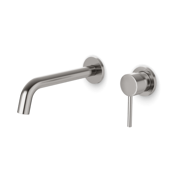 F501-8-1 - Round In-Wall Single Handle Lavatory Faucet Artos US Brushed Nickel