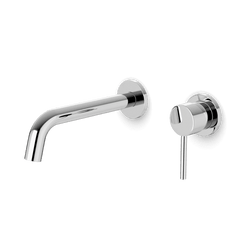 F501-8-1 - Round In-Wall Single Handle Lavatory Faucet Artos US Chrome