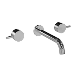 F502-7 - Opera 3 Hole Wall Mount Tub Filler Artos US Chrome