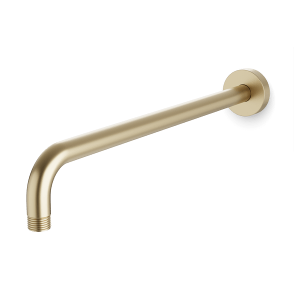 F902-1 - Round Wall Mounted Shower Arm Artos US Satin Brass 