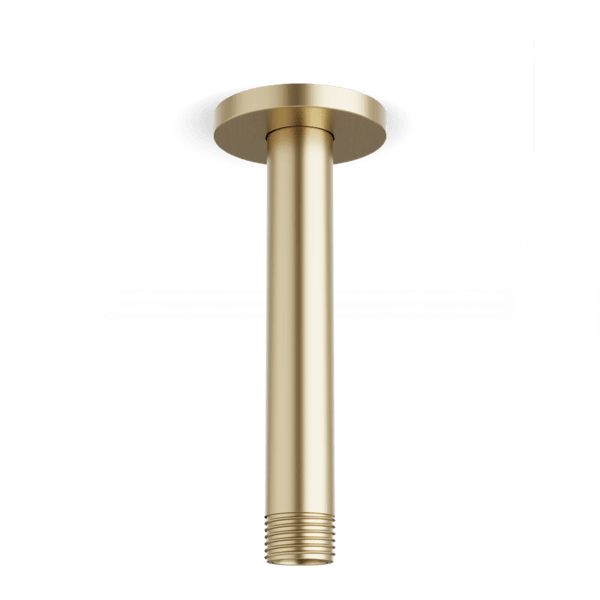 F902-3 - Round Ceiling Mounted Shower Arm Artos US Satin Brass 