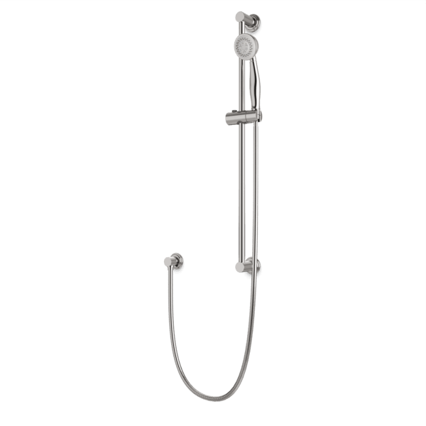 F907-93 - Classic Multifunction Flexible Hose Slidebar Kit with Separate Water Outlet Artos US Brushed Nickel 