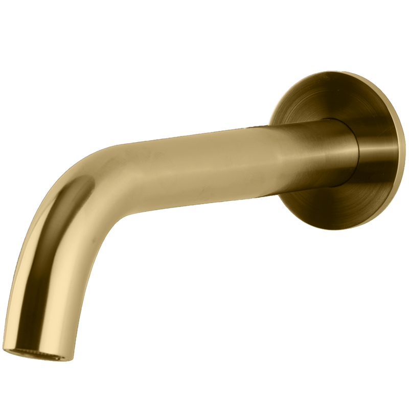 F908-4 - Opera 8" Wall Mount Tub Filler Artos US Satin Brass