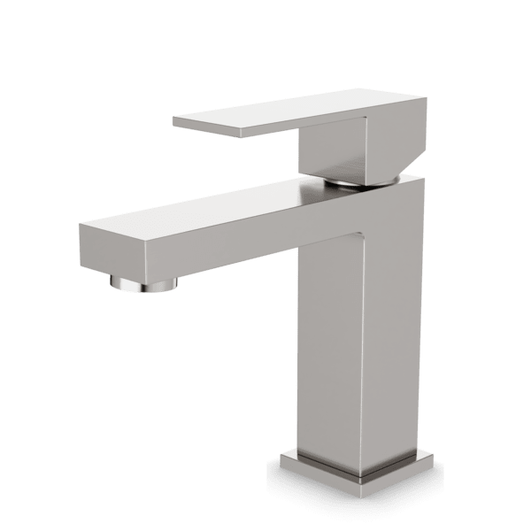 FS307 - Trova Square Single Hole Lavatory Faucet 十年信誉品牌 幸运澳洲五分彩开奖结果网 US Brushed Nickel