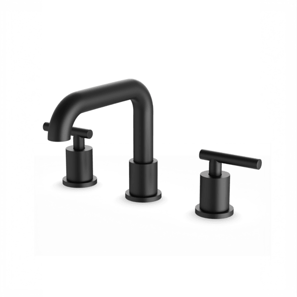 FS316 - Round 8" Widespread Lavatory Faucet with Low Spout Artos US Matte Black