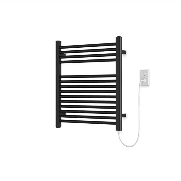 M06860P - Denby Towel Warmer 27" x 24" Plug-In Artos US Black 