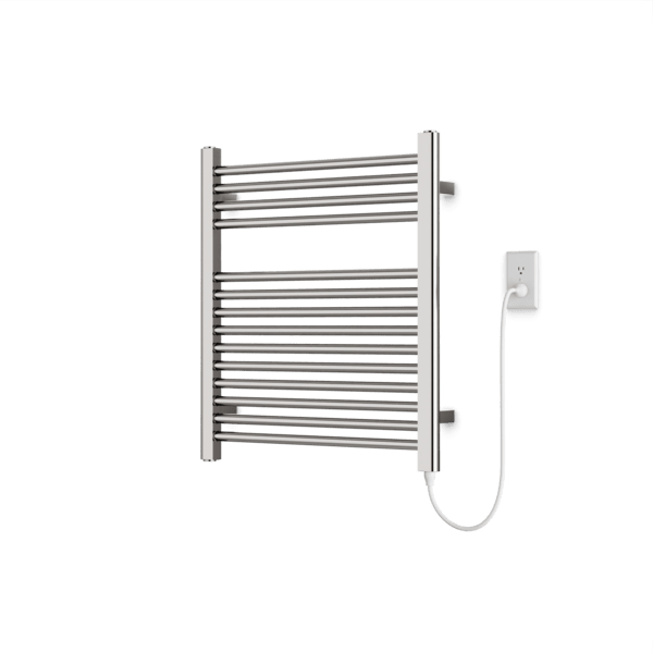 M06860P - Denby Towel Warmer 27" x 24" Plug-In Artos US Brushed Nickel 