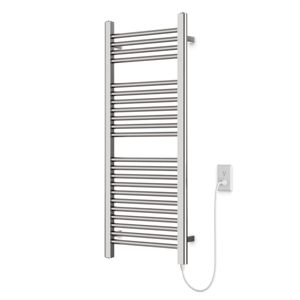 M11145P - Denby Towel Warmer 44" x 18" Plug-In Artos US Brushed Nickel 