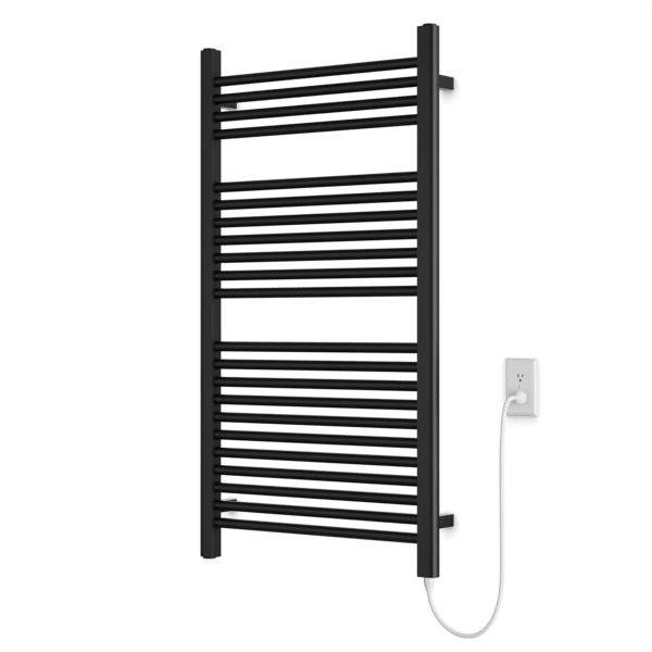 M11160P - Denby Towel Warmer 44" x 24" Plug-In Artos US Matte Black 