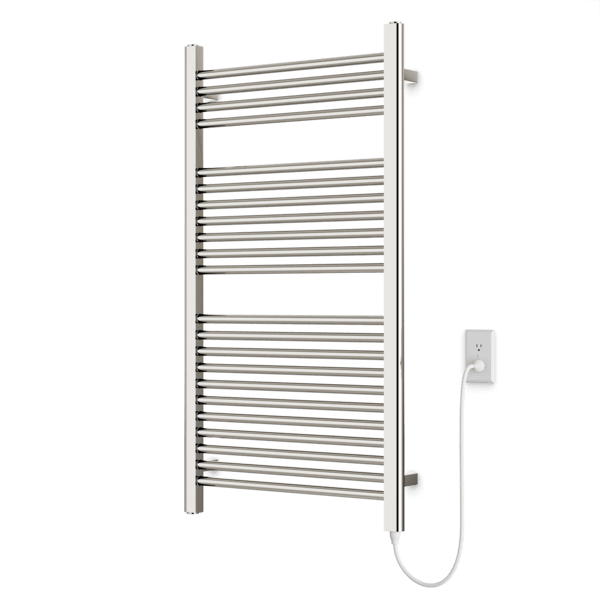 M11160P - Denby Towel Warmer 44" x 24" Plug-In Artos US Polished Nickel 