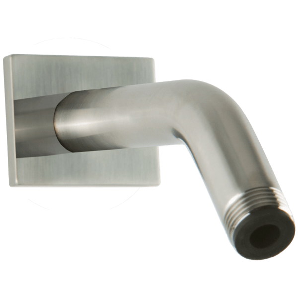 F902-28 - Wall Mount Angled Shower Arm R+S Escutcheon Artos US Brushed Nickel