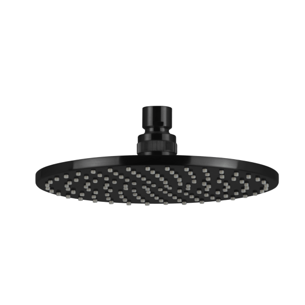 F901-1 | 8 Inch Shower Rainhead Round Artos US Black