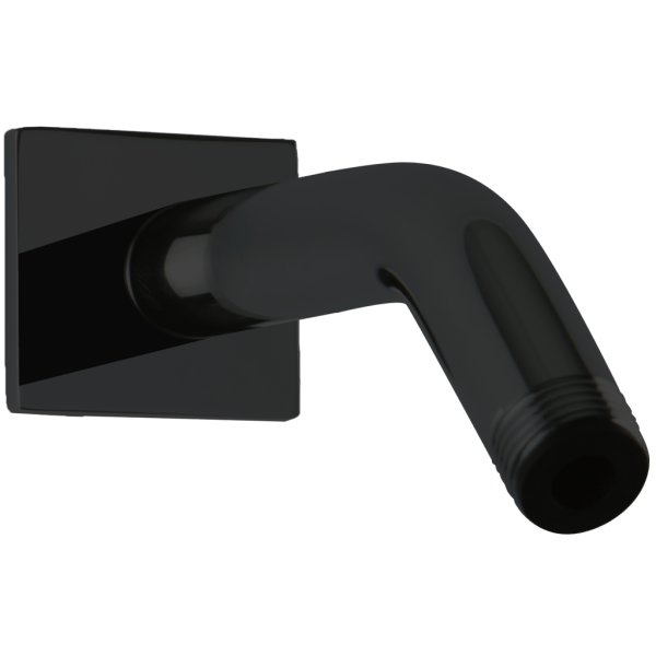 F902-28 - Wall Mount Angled Shower Arm R+S Escutcheon Artos US Black