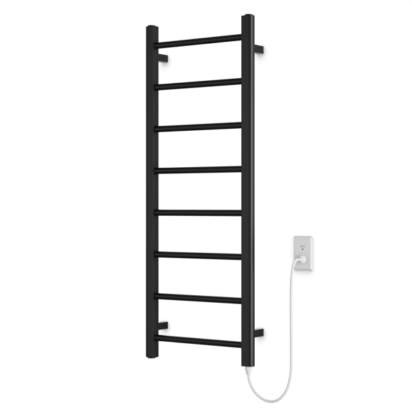 MR12045P - Ryton Towel Warmer 47" x 18" Plug-In Artos US Matte Black 