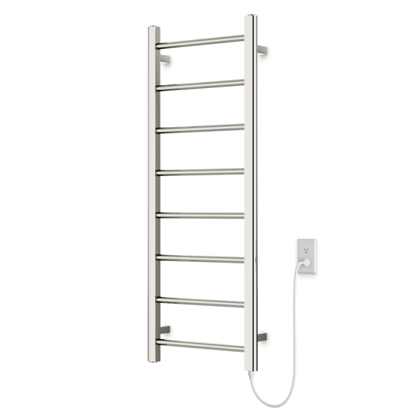 MR12045P - Ryton Towel Warmer 47" x 18" Plug-In Artos US Polished Nickel 