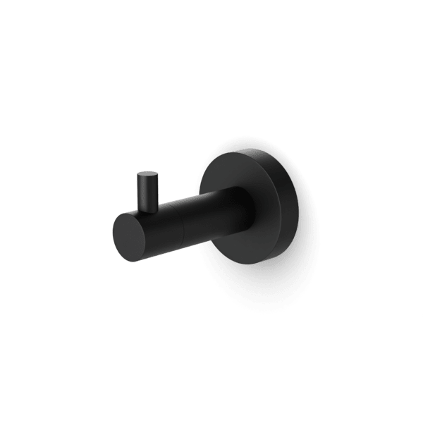 TA405 - Trova Round Robe Hook Artos US Matte Black