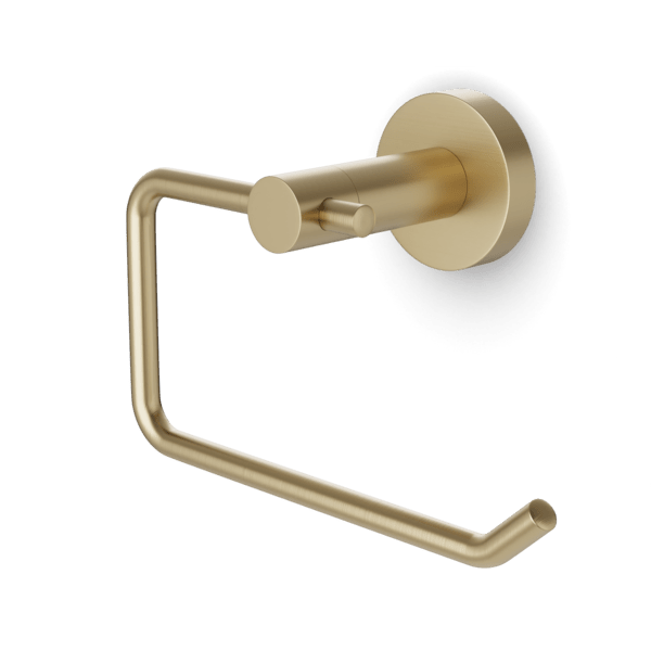 TA415 - Trova Round Toilet Paper Holder Artos US Satin Brass