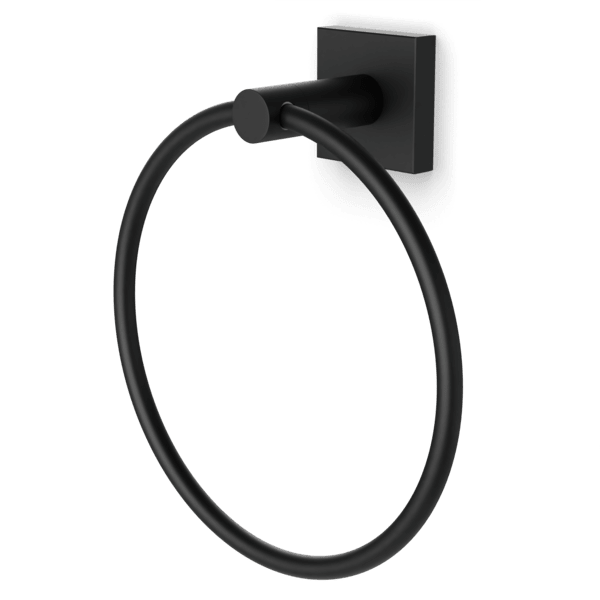 TA545 - Trova Square Towel Ring Artos US Matte Black