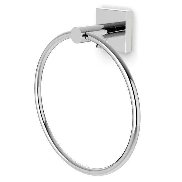 TA545 - Trova Square Towel Ring Artos US Chrome