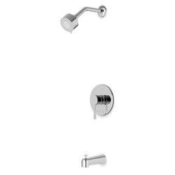 TS162 - Trova Round Pressure Balance Tub / Shower Trim Kit Artos US Chrome